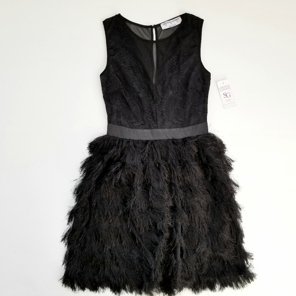 Lipstick London COCO FRINGED MINI DRESS - Picture 2 of 8
